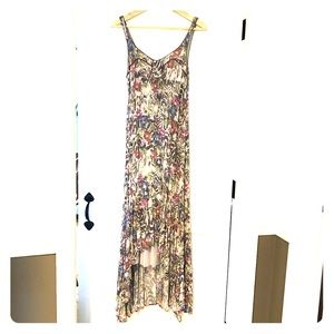 Free people high low dress with slip